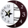 Art wall clock