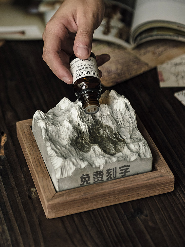 Fire Free Aromatherapy Essential Oil Diffuser Stone Ornaments