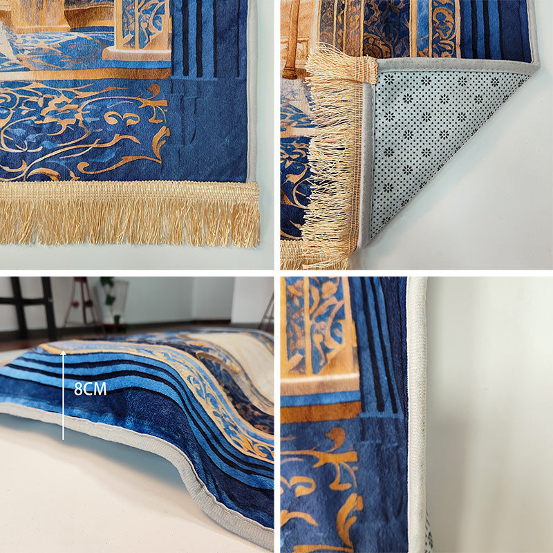 Carpet Living Room Prayer Mat Velvet Printed Mat