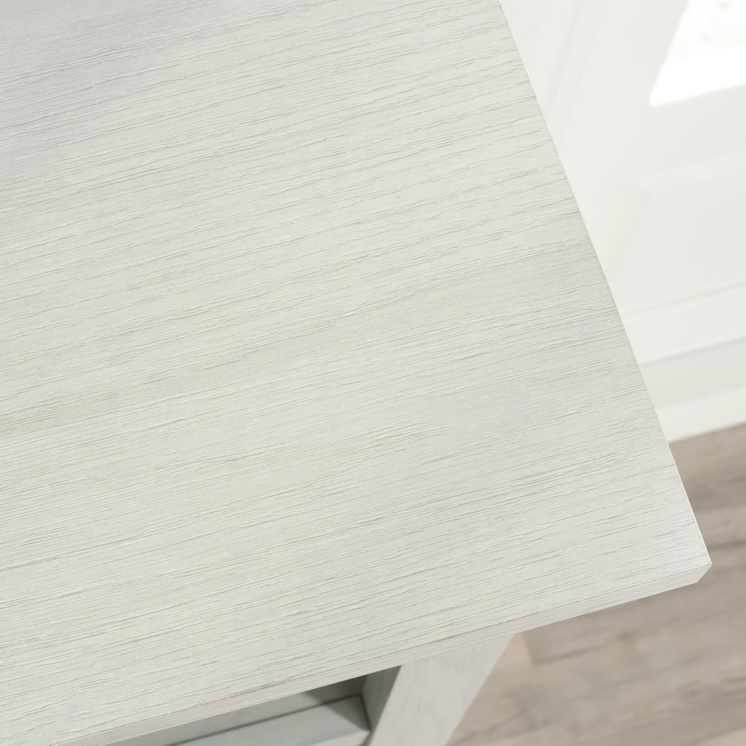 3 Tier Wooden Bookcase Glacier Oak Multipurpose Bookshelf For Home Office And Living Room