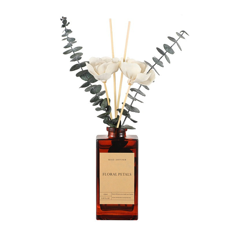 Vintage Dried Flower Reed Diffuser Essential Oil