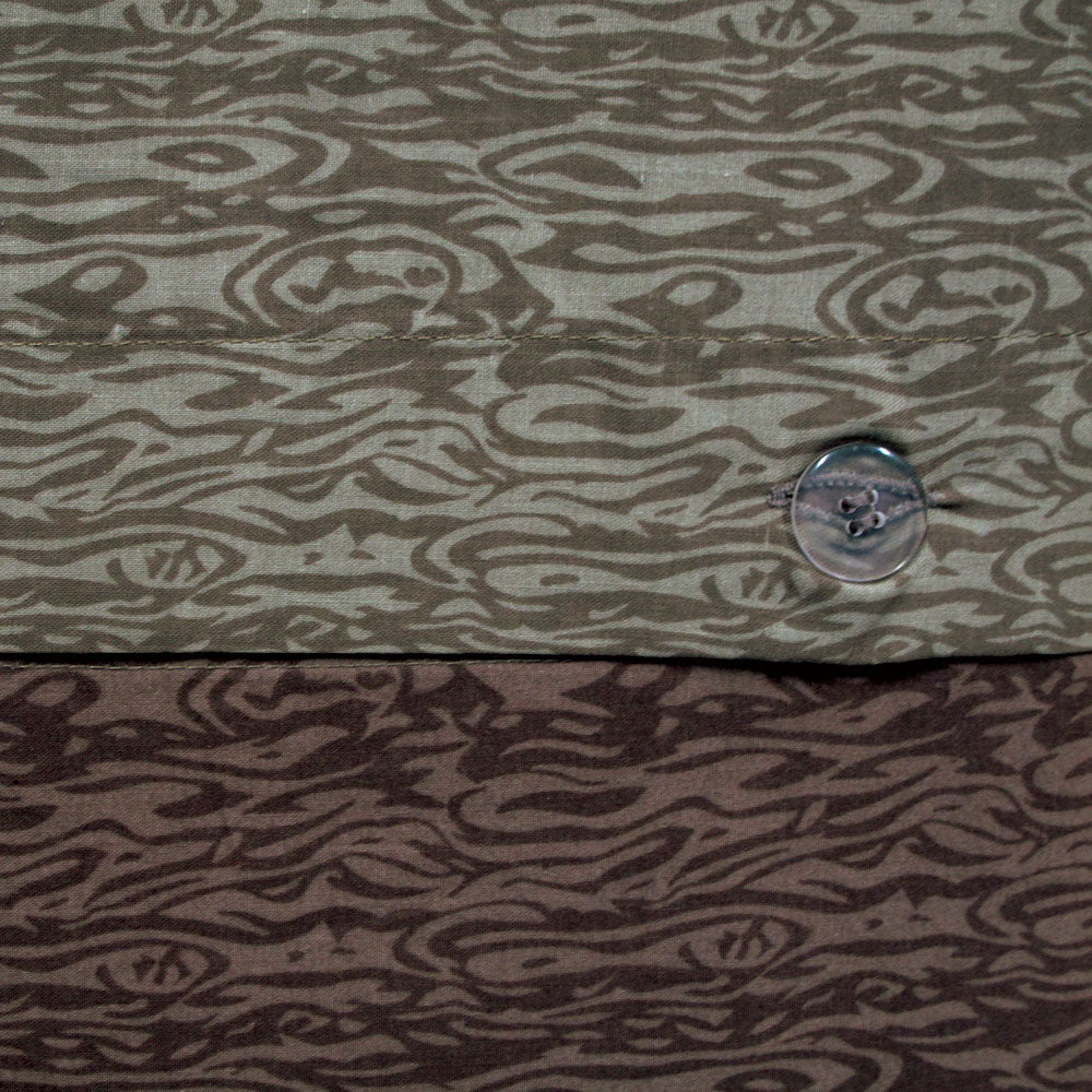 NNEDSZ Essentially Home Living MoChocolate Quilt Cover Set Double