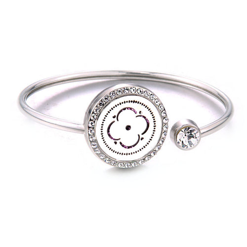 Aromatherapy Stainless Steel Bracelet Heart Chain Essential Oil Diffuser