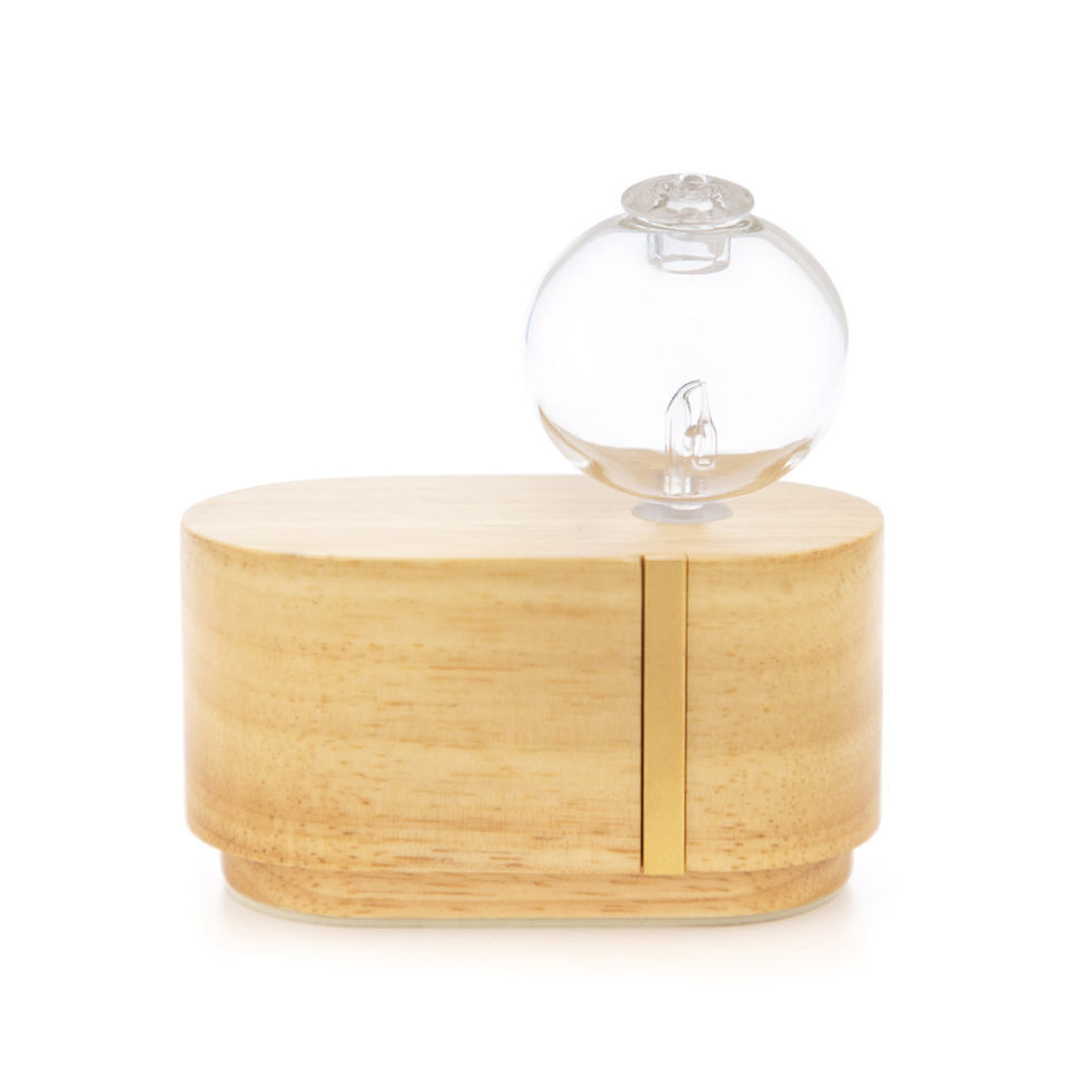 Solid Wood Aromatherapy Instrument Glass Pure Essential Oil Aroma Diffuser