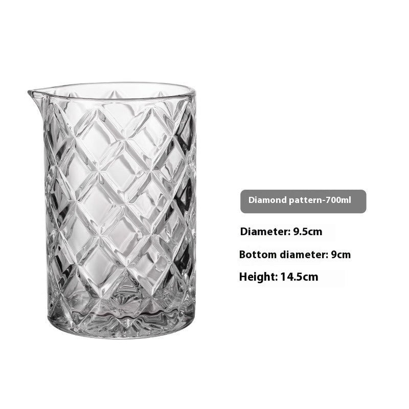 Thickening Crystal Cocktail Blender Bottle Utensils